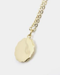 Raising Hell Women's Petit Zodiac Necklace Gold -Fashion Clothing Store 09000537 YG200 default 00170