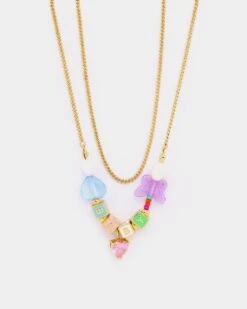 Raising Hell Women's Baby Beaded Shoe Chain Gold -Fashion Clothing Store 09000609 YG200 default 0030