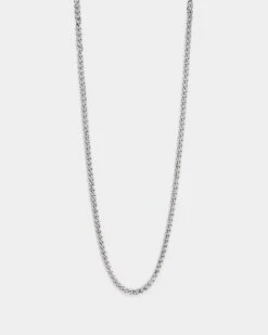 NXS 2.7MM Diamond Cut Curb Chain White Gold 14 NXS 2.7MM Diamond Cut Curb Chain White Gold -Fashion Clothing Store 09000611 YW101 default 0010