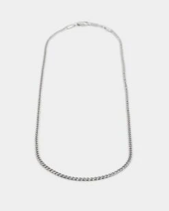 NXS 2.7MM Diamond Cut Curb Chain White Gold 20 NXS 2.7MM Diamond Cut Curb Chain White Gold -Fashion Clothing Store 09000611 YW101 default 0050