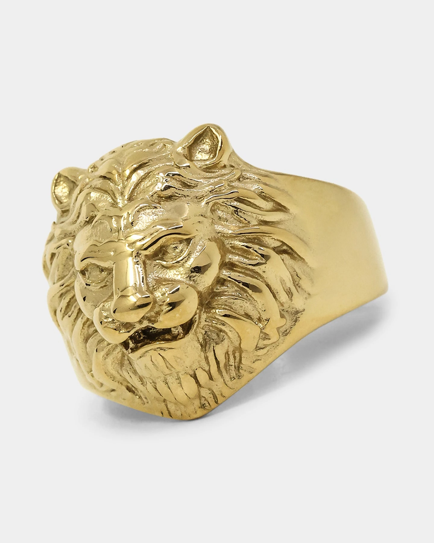 Guess Mainline Lion Head Ring Gold 6 Guess Mainline Lion Head Ring Gold - Image 4