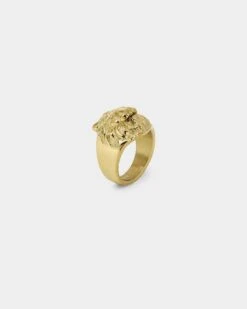 Guess Mainline Lion Head Ring Gold 16 Guess Mainline Lion Head Ring Gold -Fashion Clothing Store 09000763 YG200 default 0030 37d04e0a 346d 42c8 b89e 4fd4264772e5
