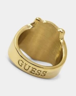 Guess Mainline Lion Head Ring Gold 19 Guess Mainline Lion Head Ring Gold -Fashion Clothing Store 09000763 YG200 default 0060 0c291ef3 110a 4ab7 9888 83b69f0b157c