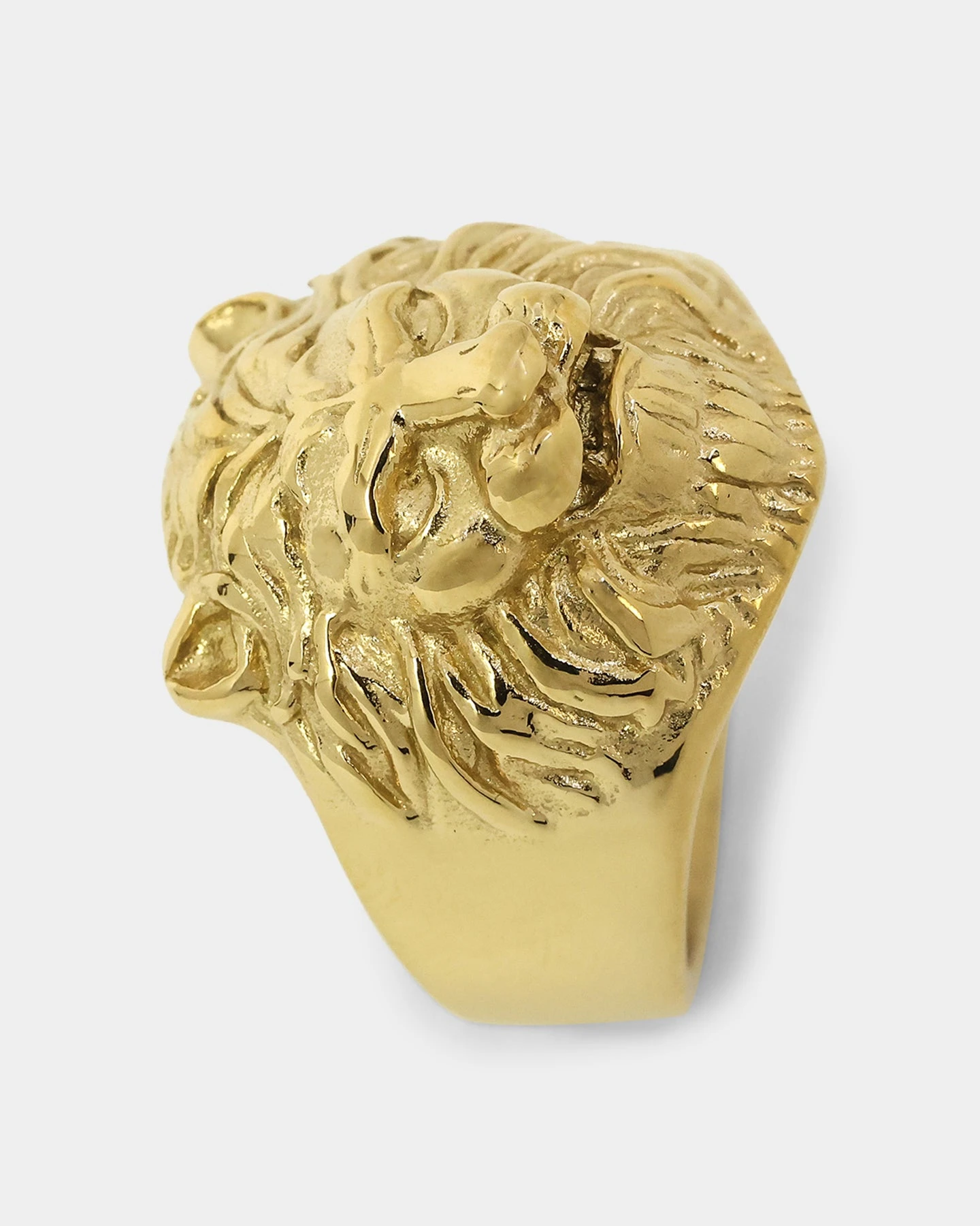 Guess Mainline Lion Head Ring Gold 11 Guess Mainline Lion Head Ring Gold - Image 9