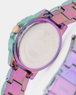 Guess Mainline Crown Jewel Watch Iridescent -Fashion Clothing Store 09000768 YI056 default 0040 ef91aba4 5db5 43a8 99f0 670cf7bf17ff