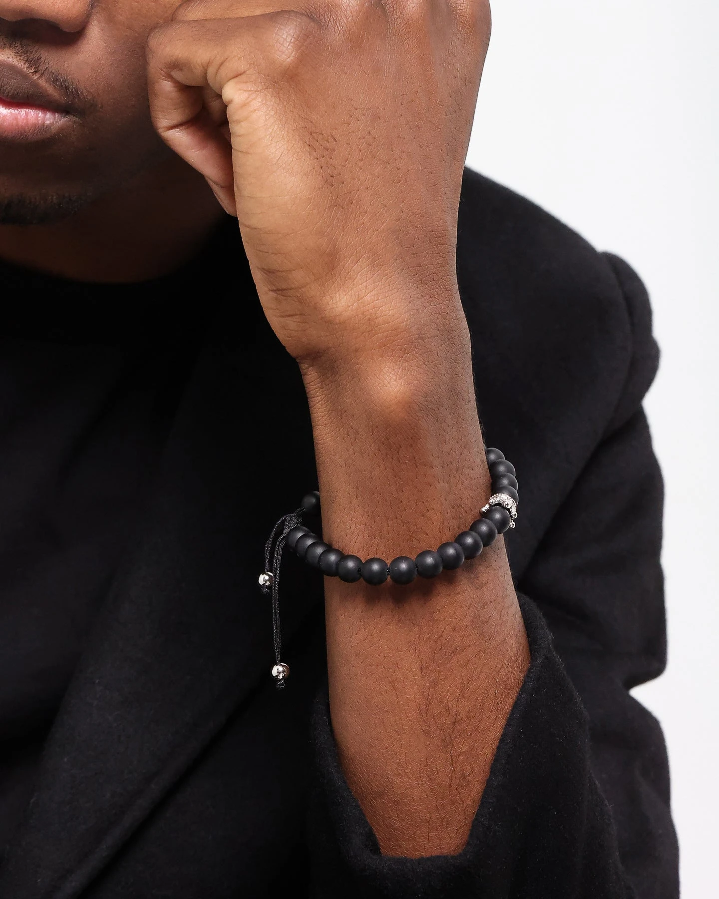 NXS Royalty Bracelet Black/White 5 NXS Royalty Bracelet Black/White - Image 3