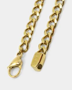 Guess Mainline Log-In Guess 16mm Curb Chain Gold -Fashion Clothing Store 09000925 YG200 default 0030 a5db6618 f0db 418c b194 c407f913f927