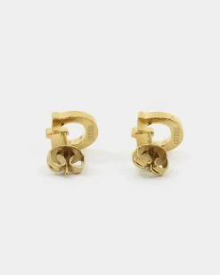 Guess Mainline Party Pave G Logo 9mm Stud Earrings Gold -Fashion Clothing Store 09000928 YG200 default 0050