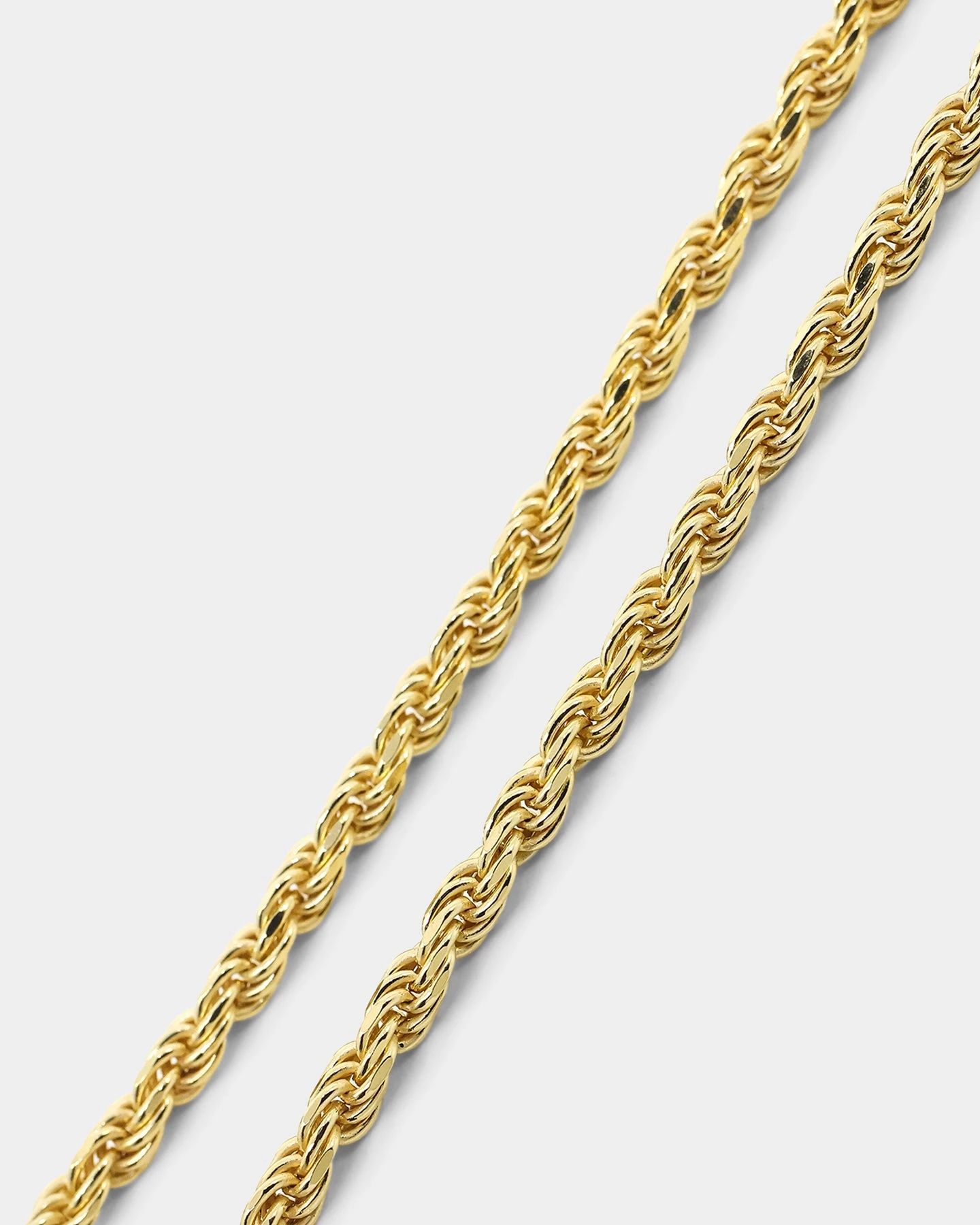 House Of Auric 2.5mm Rope Bracelet 18k Gold Vermeil 5 House Of Auric 2.5mm Rope Bracelet 18k Gold Vermeil - Image 3