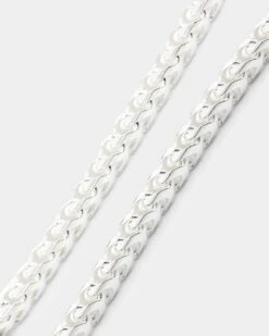 House Of Auric 3.7mm Franco Bracelet Sterling Silver 13 House Of Auric 3.7mm Franco Bracelet Sterling Silver -Fashion Clothing Store 09000942 YS596 default 0020