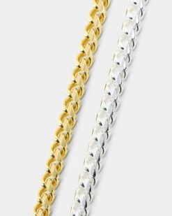 House Of Auric 5mm Cuban Bracelet Set Gold/Silver 13 House Of Auric 5mm Cuban Bracelet Set Gold/Silver -Fashion Clothing Store 09000946 YG213 default 0030 ae8f8333 20c0 4c14 a98d c91c735d97ca