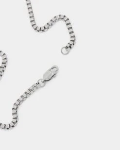 INFRA Box Chain Necklace Stainless Steel -Fashion Clothing Store 09001005 YS513 default 0020