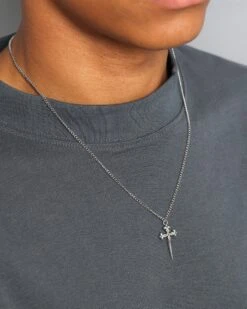 INFRA Soldier Necklace Stainless Steel -Fashion Clothing Store 09001009 YS513 mens 0025