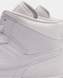 Jordan Air Jordan 1 Mid White/White/White -Fashion Clothing Store 193658124614 normal 0026