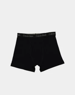 Calvin Klein Kids' Cotton 4 Pack Boxer Brief Black/Grey/White -Fashion Clothing Store 193666320831 default 00120