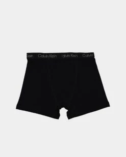 Calvin Klein Kids' Cotton 4 Pack Boxer Brief Black/Grey/White -Fashion Clothing Store 193666320831 default 00130