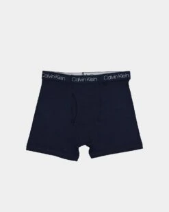 Calvin Klein Kids' Cotton 4 Pack Boxer Brief Black/Grey/White -Fashion Clothing Store 193666320831 default 00140