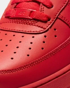 Nike Air Force 1 '07 LV8 1 Red/Red/Black -Fashion Clothing Store 194274696011 default 0025