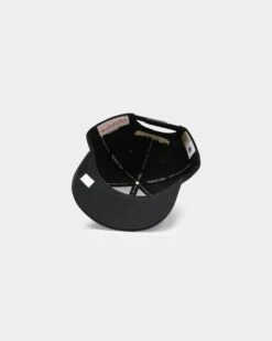 Mitchell & Ness Toronto Raptors Rocker Step Pro Crown Snapback Black/Gold -Fashion Clothing Store 194582844890 default 0070