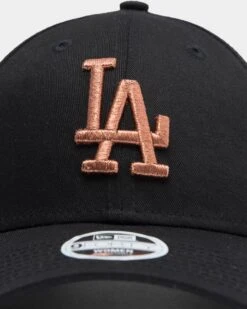 New Era Women's Los Angeles Dodgers 9FORTY Strapback Black/Rose Gold 12 New Era Women's Los Angeles Dodgers 9FORTY Strapback Black/Rose Gold -Fashion Clothing Store 194790125828 womens 0024