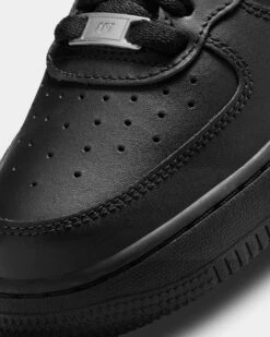 Nike Kids' Air Force 1 Mid LE Black/Black -Fashion Clothing Store 194954230153 default 0060