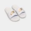 Nike Victori One Slides Summit White/Metallic Gold -Fashion Clothing Store 194958998882 default 0010