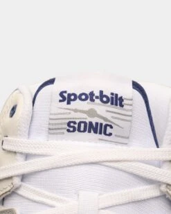Saucony Spot Bilt Sonic High White/Blue -Fashion Clothing Store 195019085718 default 0060