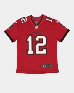 Nike Kid's Tom Brady Tampa Bay Buccaneers #12 NFL Game Jersey Red -Fashion Clothing Store 195178350733 default 0080