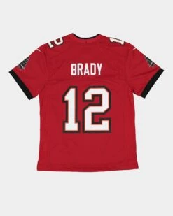 Nike Kid's Tom Brady Tampa Bay Buccaneers #12 NFL Game Jersey Red -Fashion Clothing Store 195178350733 default 0090