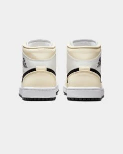 Jordan Women's Air Jordan 1 Mid "Coconut Milk" Coconut Milk/Black -Fashion Clothing Store 195243735984 default 0030