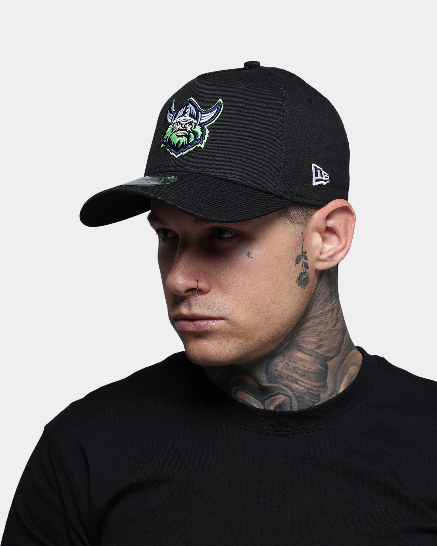 New Era Canberra Raiders 9FORTY A-Frame Snapback Black 10 New Era Canberra Raiders 9FORTY A-Frame Snapback Black - Image 8
