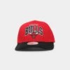 Mitchell & Ness Chicago Bulls 'OG Team Arch Design' Pro Crown Snapback Red/Black