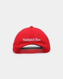 Mitchell & Ness Chicago Bulls 'OG Team Arch Design' Pro Crown Snapback Red/Black -Fashion Clothing Store 195563278024 default 0020