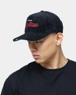 New Era Toronto Raptors "Black Cord" Old Golfer Snapback Black -Fashion Clothing Store 195599742995 mens 0100
