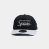 New Era San Antonio Spurs Pinstripe 2 Tone Old Golfer Snapback Pinstripe