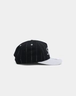 New Era San Antonio Spurs Pinstripe 2 Tone Old Golfer Snapback Pinstripe -Fashion Clothing Store 195599743138 default 0040