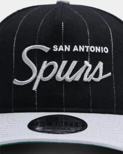 New Era San Antonio Spurs Pinstripe 2 Tone Old Golfer Snapback Pinstripe -Fashion Clothing Store 195599743138 default 0060