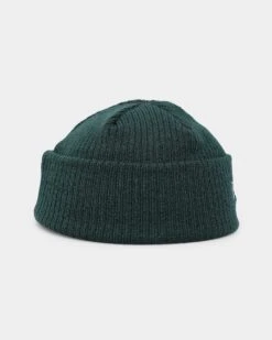 New Era Ribbed Knit Thin Fisherman Beanie Dark Green -Fashion Clothing Store 195853066140 default 0010