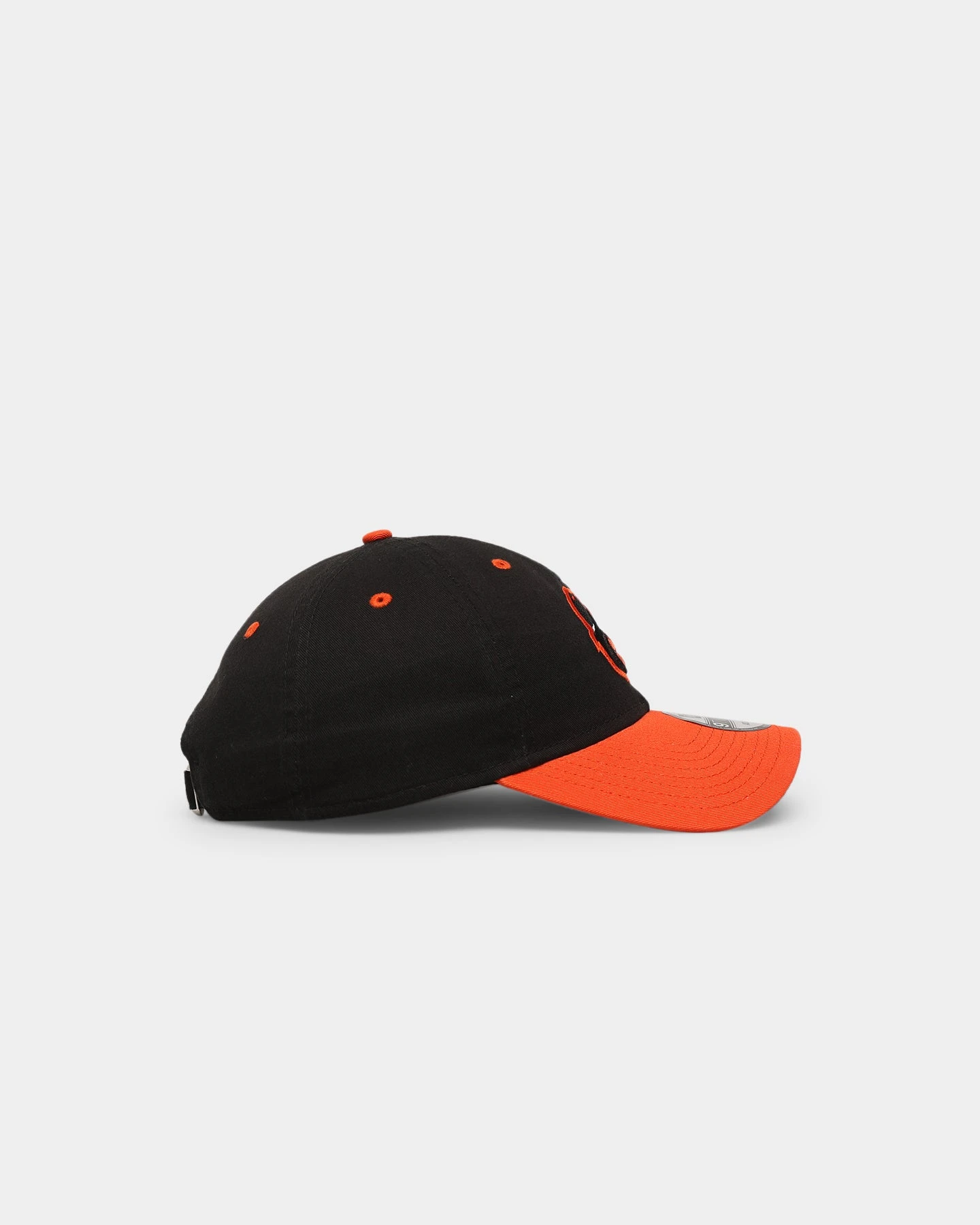 New Era Baltimore Orioles "2-Tone OG Team Colour" 9TWENTY Strapback Black/Orange 6 New Era Baltimore Orioles "2-Tone OG Team Colour" 9TWENTY Strapback Black/Orange - Image 4