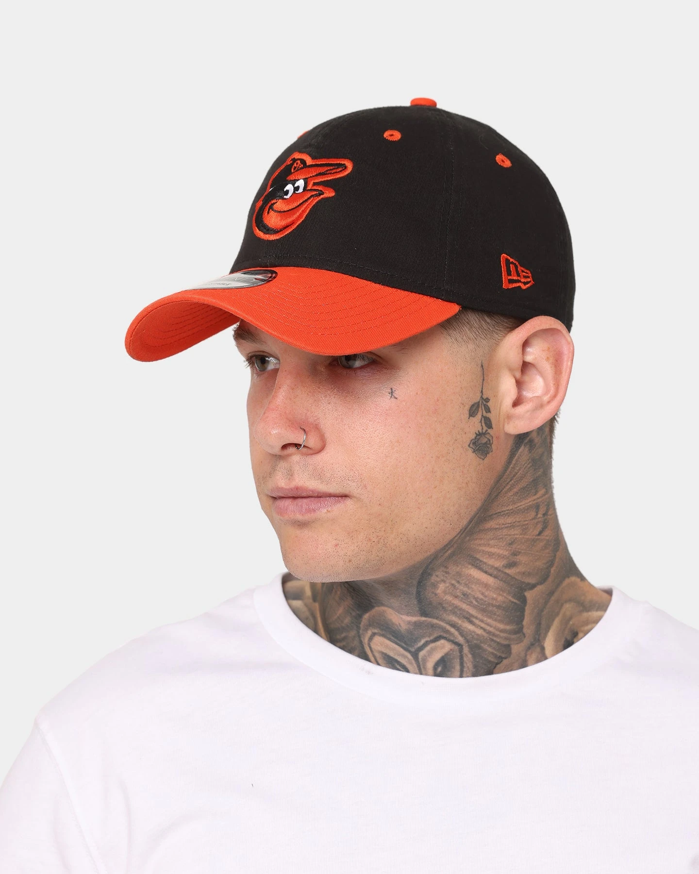New Era Baltimore Orioles "2-Tone OG Team Colour" 9TWENTY Strapback Black/Orange 10 New Era Baltimore Orioles "2-Tone OG Team Colour" 9TWENTY Strapback Black/Orange - Image 8