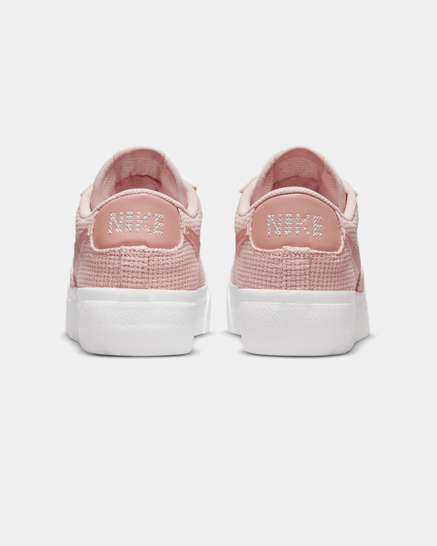 Nike Women's Blazer Low Platform Pink Oxford/Rose 5 Nike Women's Blazer Low Platform Pink Oxford/Rose - Image 3