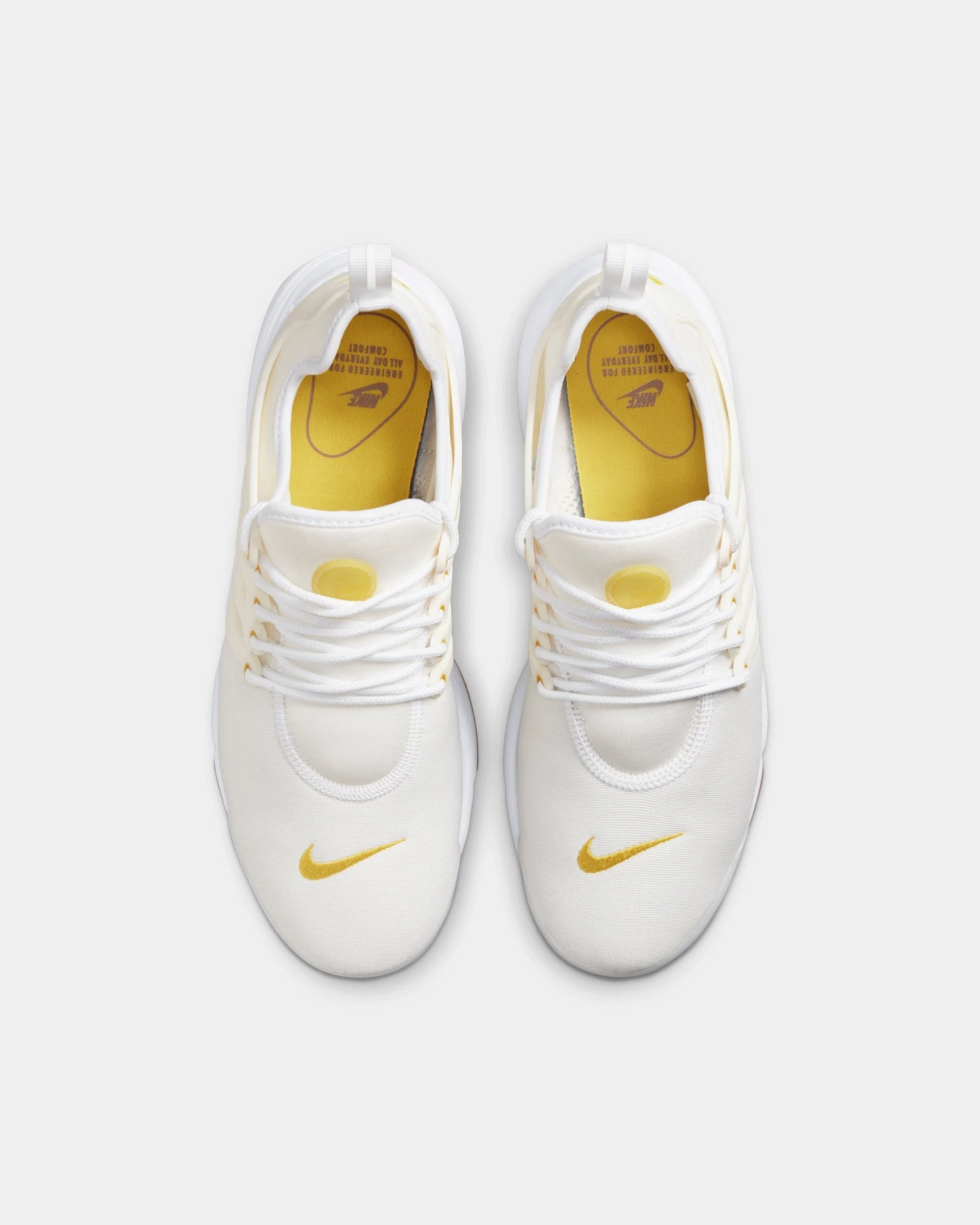 Nike Women's Air Presto White/Vivid Sulfur 9 Nike Women's Air Presto White/Vivid Sulfur - Image 7