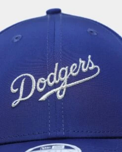 New Era Women's Los Angeles Dodgers 9FORTY Strapback Dark Royal -Fashion Clothing Store 196080453949 default 0050