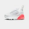 Nike Infant Air Max 270 White/Pink Foam -Fashion Clothing Store 196149532615 default 0010