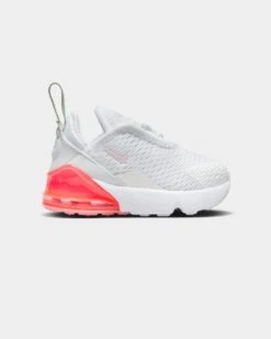 Nike Infant Air Max 270 White/Pink Foam 12 Nike Infant Air Max 270 White/Pink Foam -Fashion Clothing Store 196149532615 default 0040