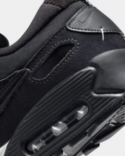 Nike Women's Air Max 90 Futura Black/Black-Iron Grey -Fashion Clothing Store 196152202055 default 0080