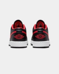 Jordan Kids' Air Jordan 1 Low "White Toe" Black/Fire Red-White -Fashion Clothing Store 196152238023 default 0030