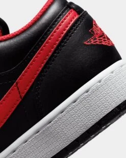 Jordan Kids' Air Jordan 1 Low "White Toe" Black/Fire Red-White -Fashion Clothing Store 196152238023 default 0080