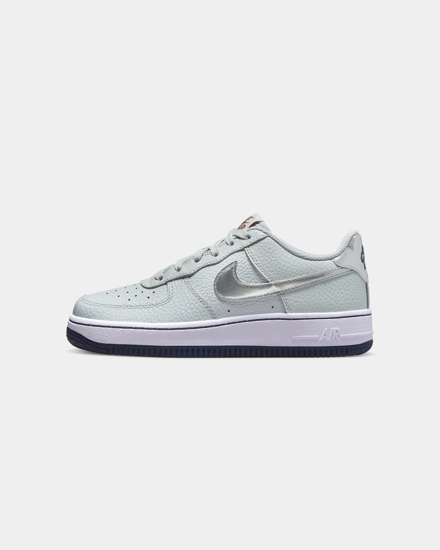 Nike Kids' Nike Air Force 1 (GS) Pure Platinum/Metallic 3 Nike Kids' Nike Air Force 1 (GS) Pure Platinum/Metallic