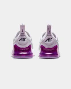 Nike Infants' Nike Air Max 270 Pure Platinum/Metallic-Purple -Fashion Clothing Store 196152310729 default 0030